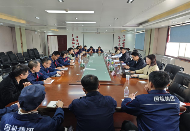 國機(jī)精工黨委書記、董事長、總經(jīng)理蔣蔚一行到軸研所調(diào)研